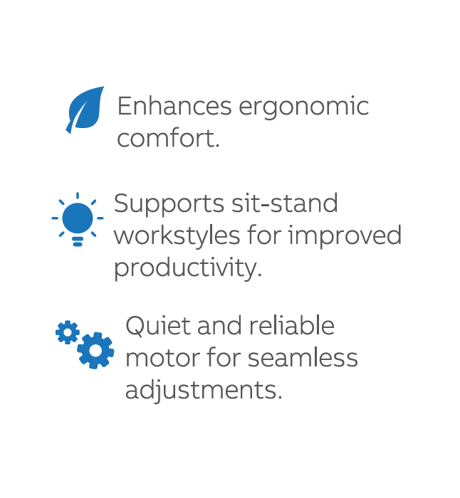 Motorized Height Adjustment